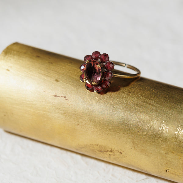 AMELIE garnet ring