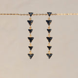 TRIA orecchini nero NEW!