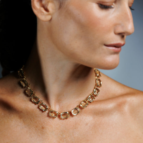 SAVINA sand necklace