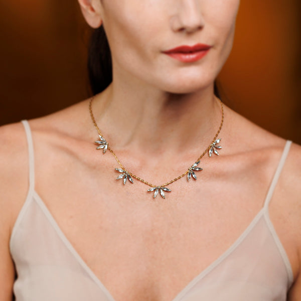 PIUMA brilliant crystal necklace