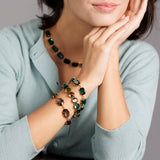 SAVINA emerald bracelet