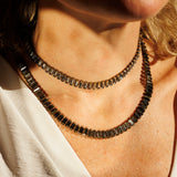 ARETHA gray necklace