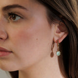 AGAVE mint earrings