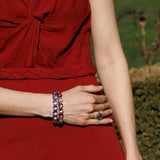 APOLLONIA lilac bracelet NEW