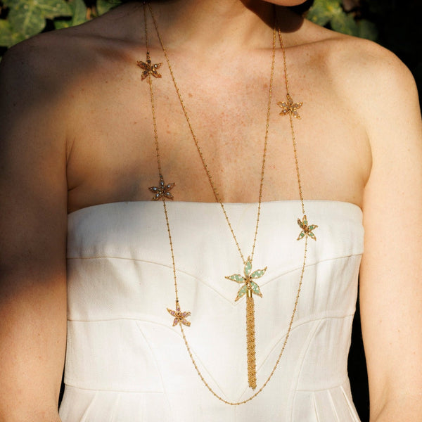 CALLA aventurine necklace