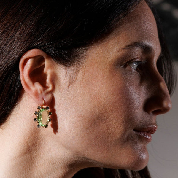 GRAZIA sage earrings