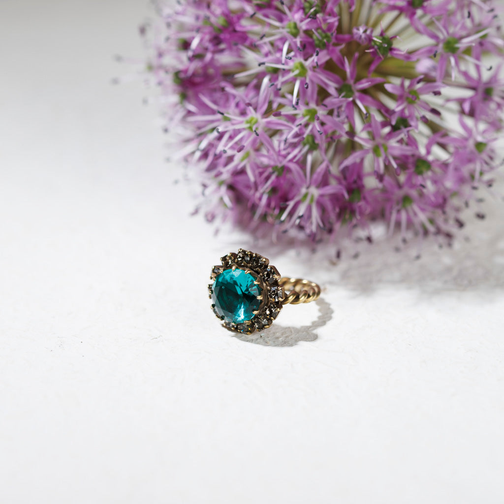 ASSENZIO oil and gray ring
