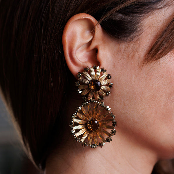 TRAMONTO earrings gold