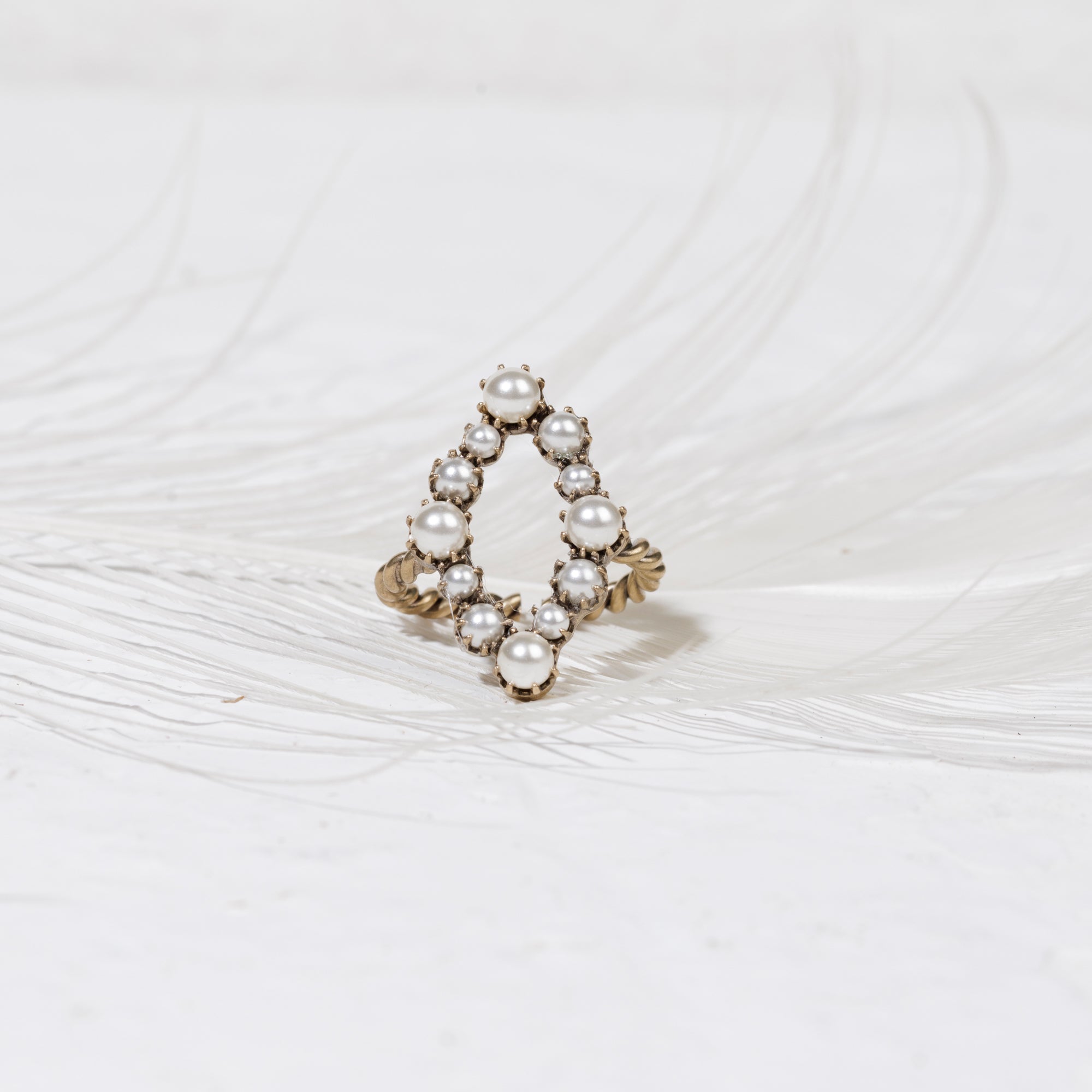 CHINE' anello perla