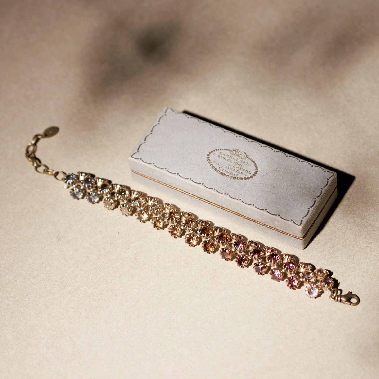 MACRAMÈ bracciale MIX AMBRA
