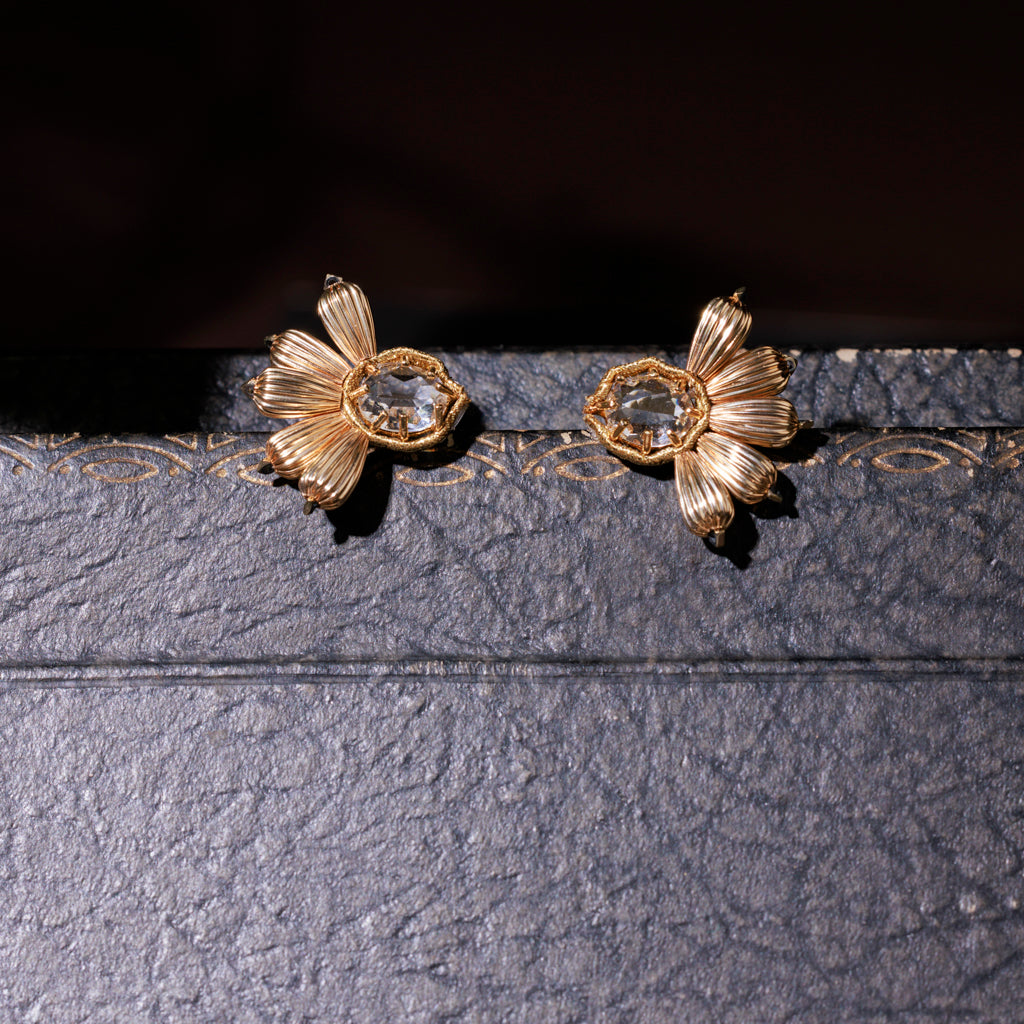 VIOLA orecchini ORO