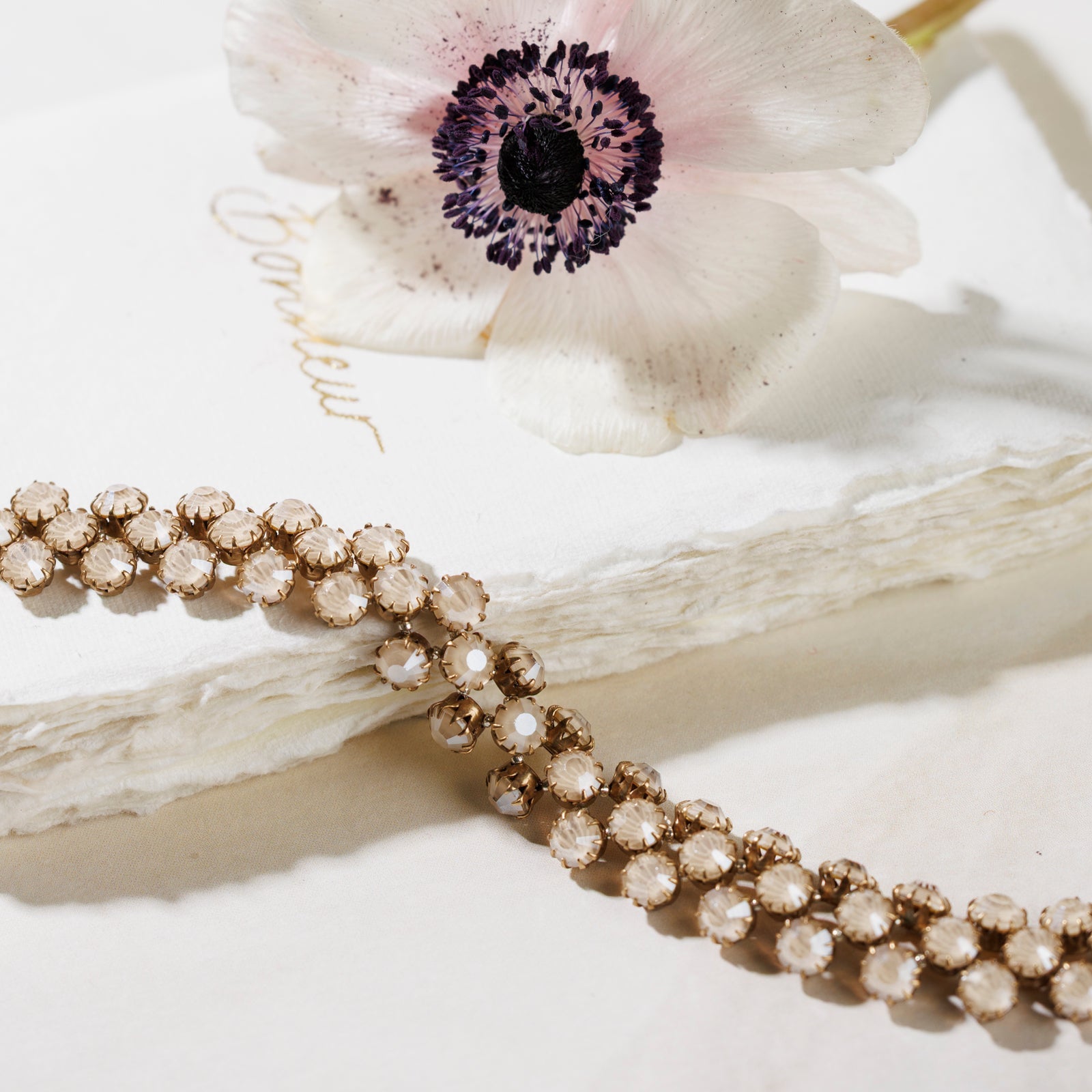 MACRAMÈ Cream Bracelet