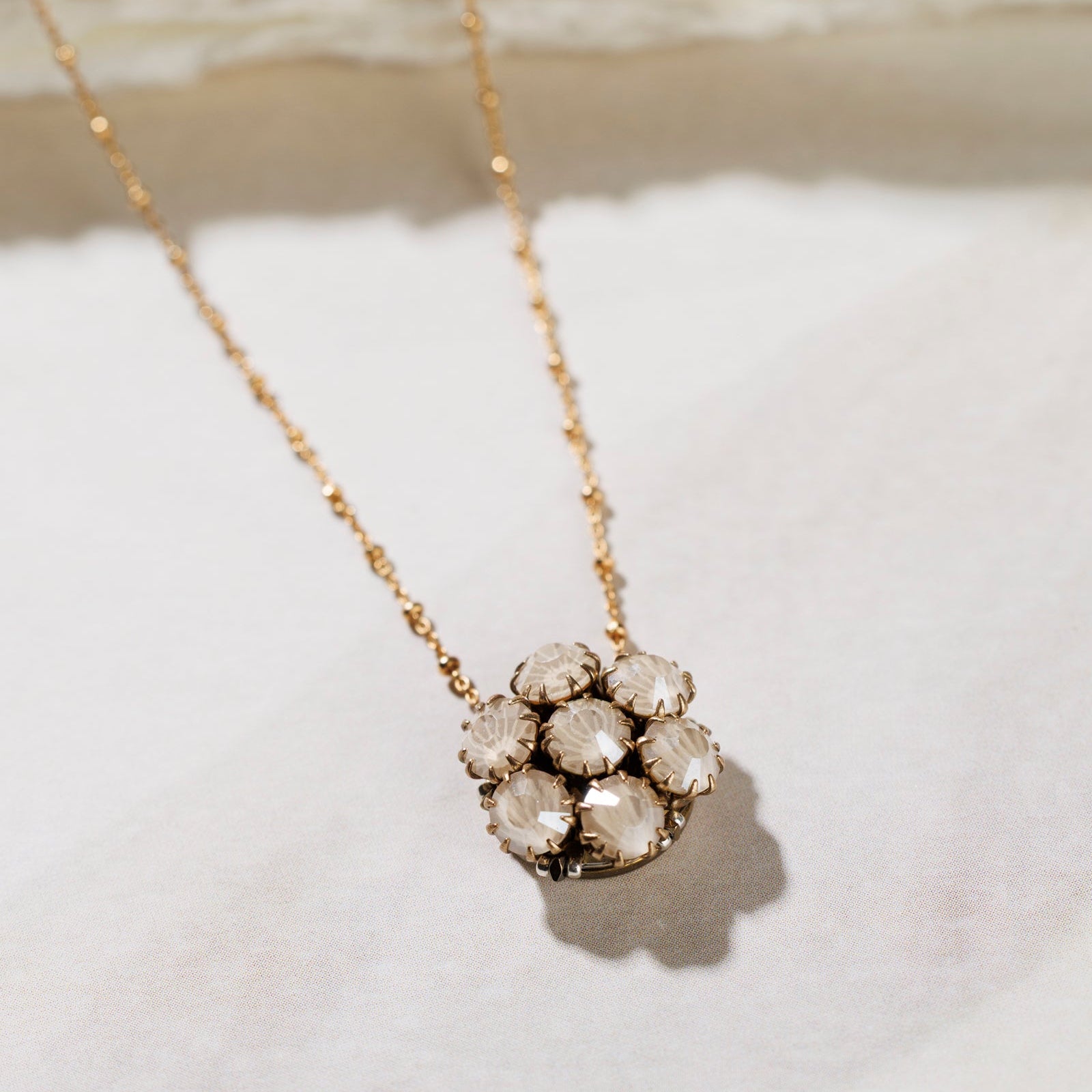 PIZZO Cream Necklace