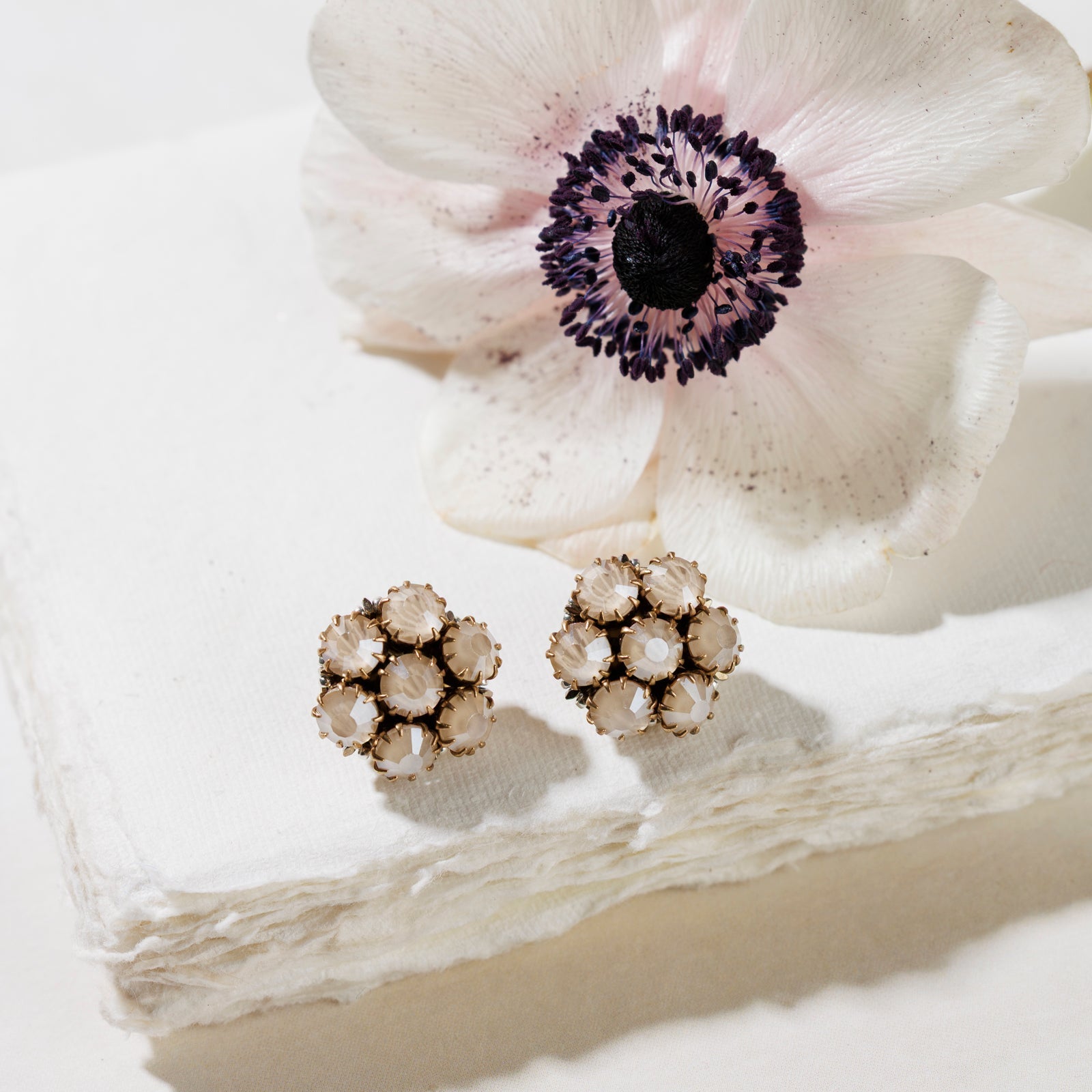 PIZZO Cream Earrings