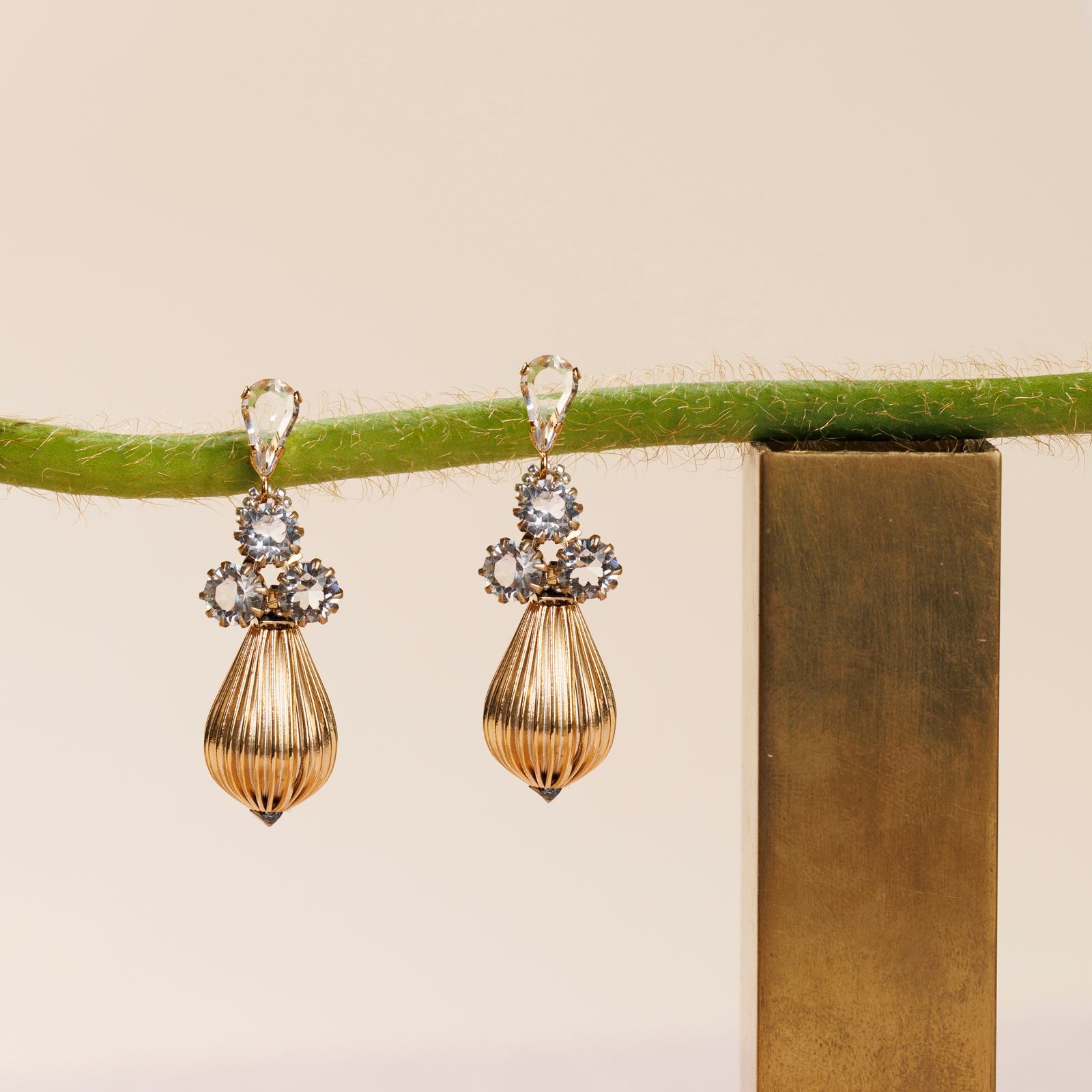 MUMBAI Gold Earrings