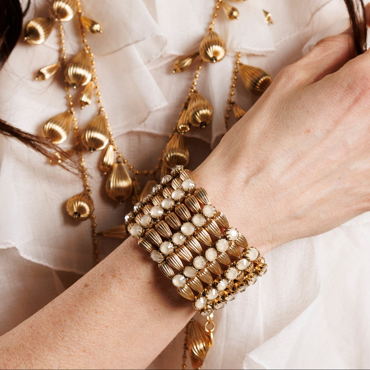 BREZZA Cream Bracelet