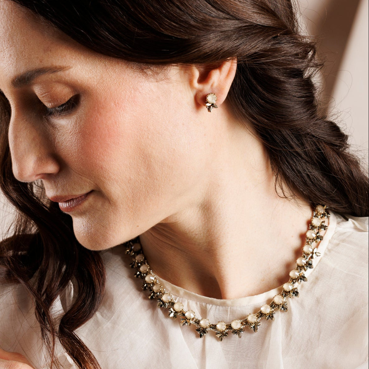 MERLETTO Cream Necklace