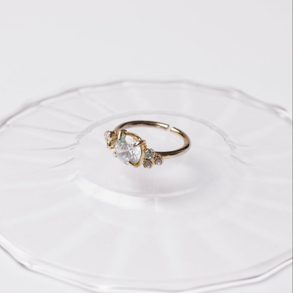 GIULIETTA 25 anello - Zircone bianco