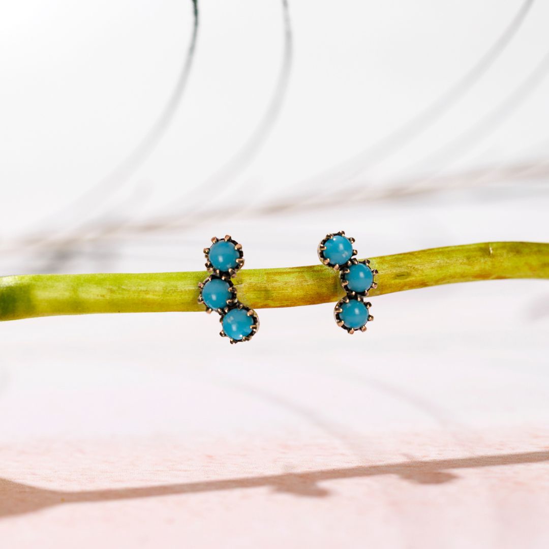 MIKADO orecchini TURCHESE