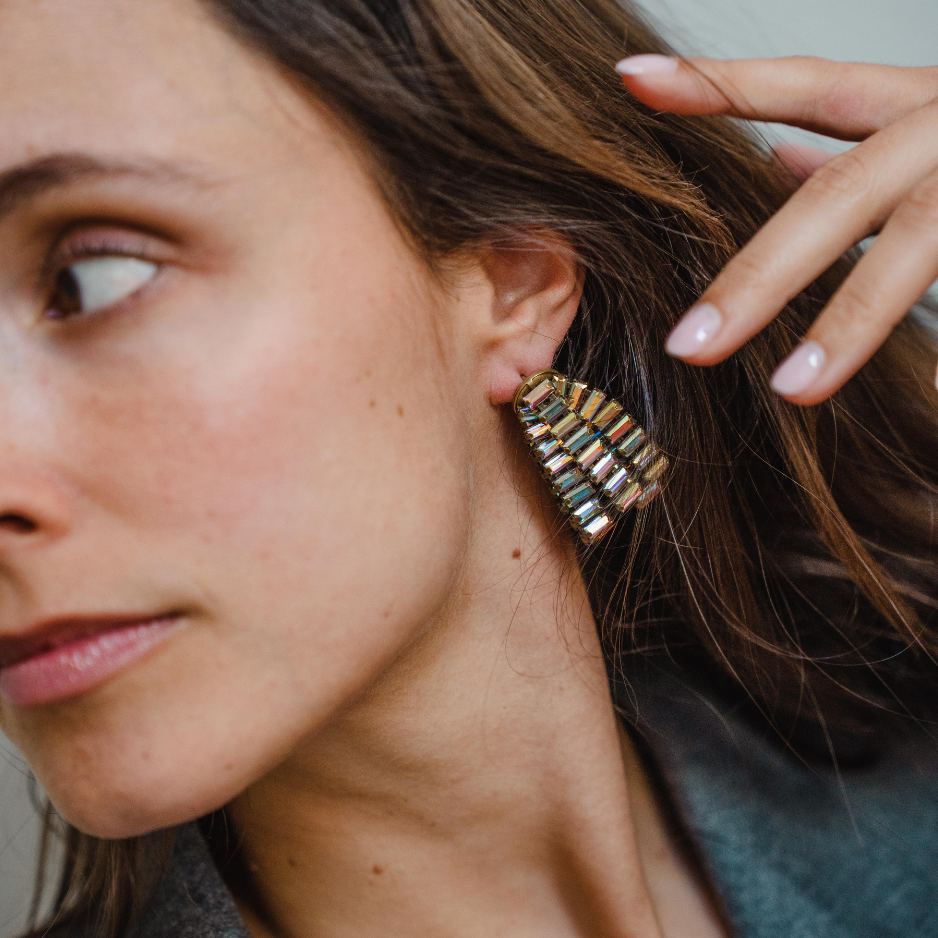 MEDUSINO orecchini aurora boreale