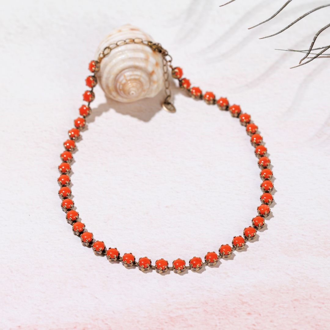 OLEANDRO Collana CORALLO