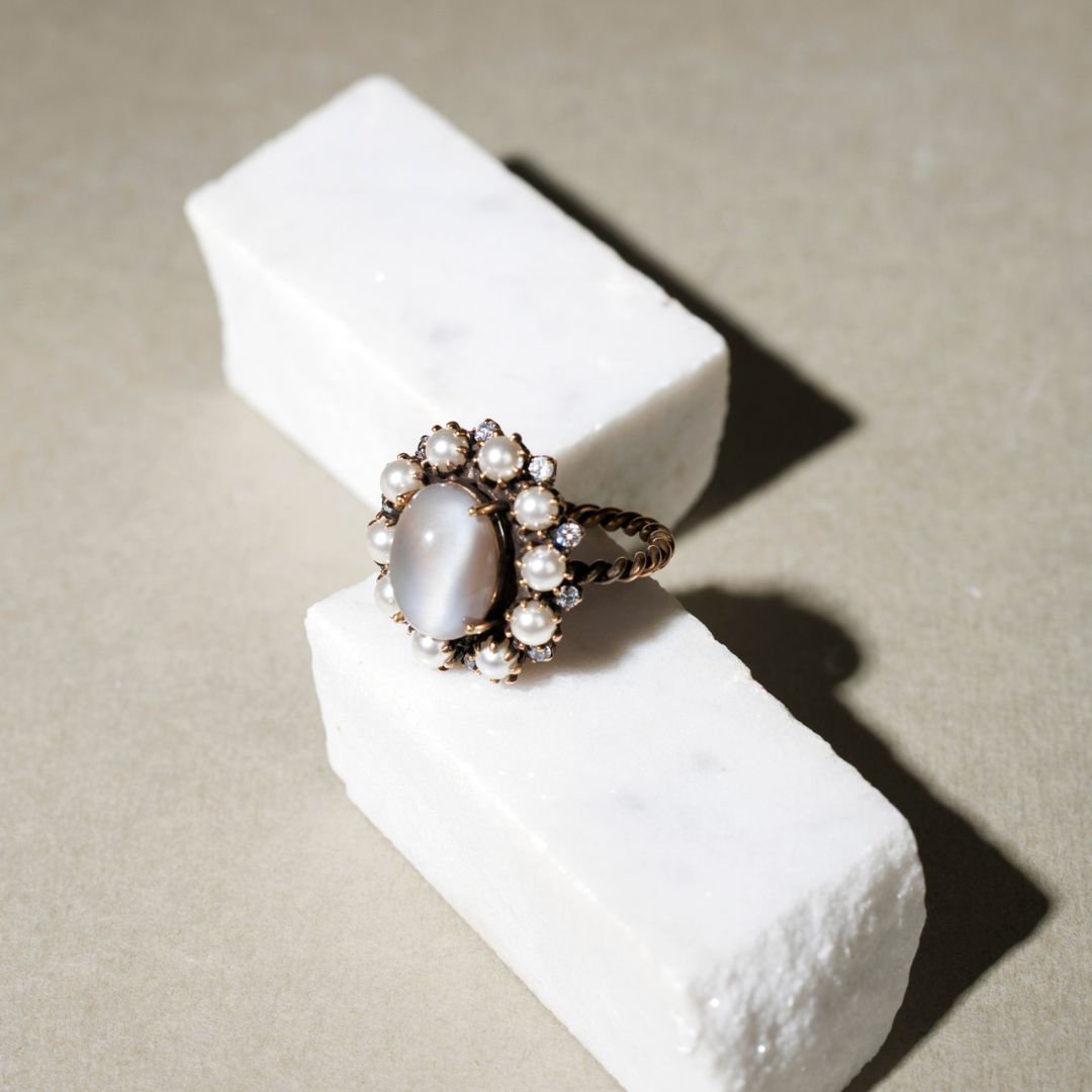 GELSO anello PERLA