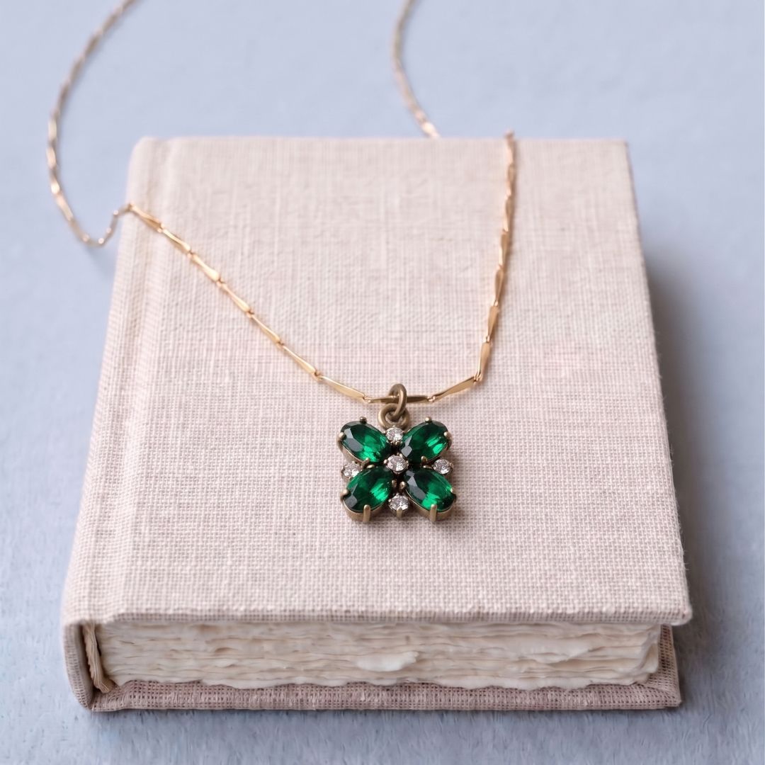 AGAPANTO collana SMERALDO