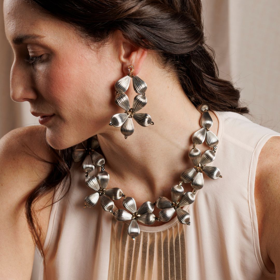 JAIPUR orecchini ARGENTO