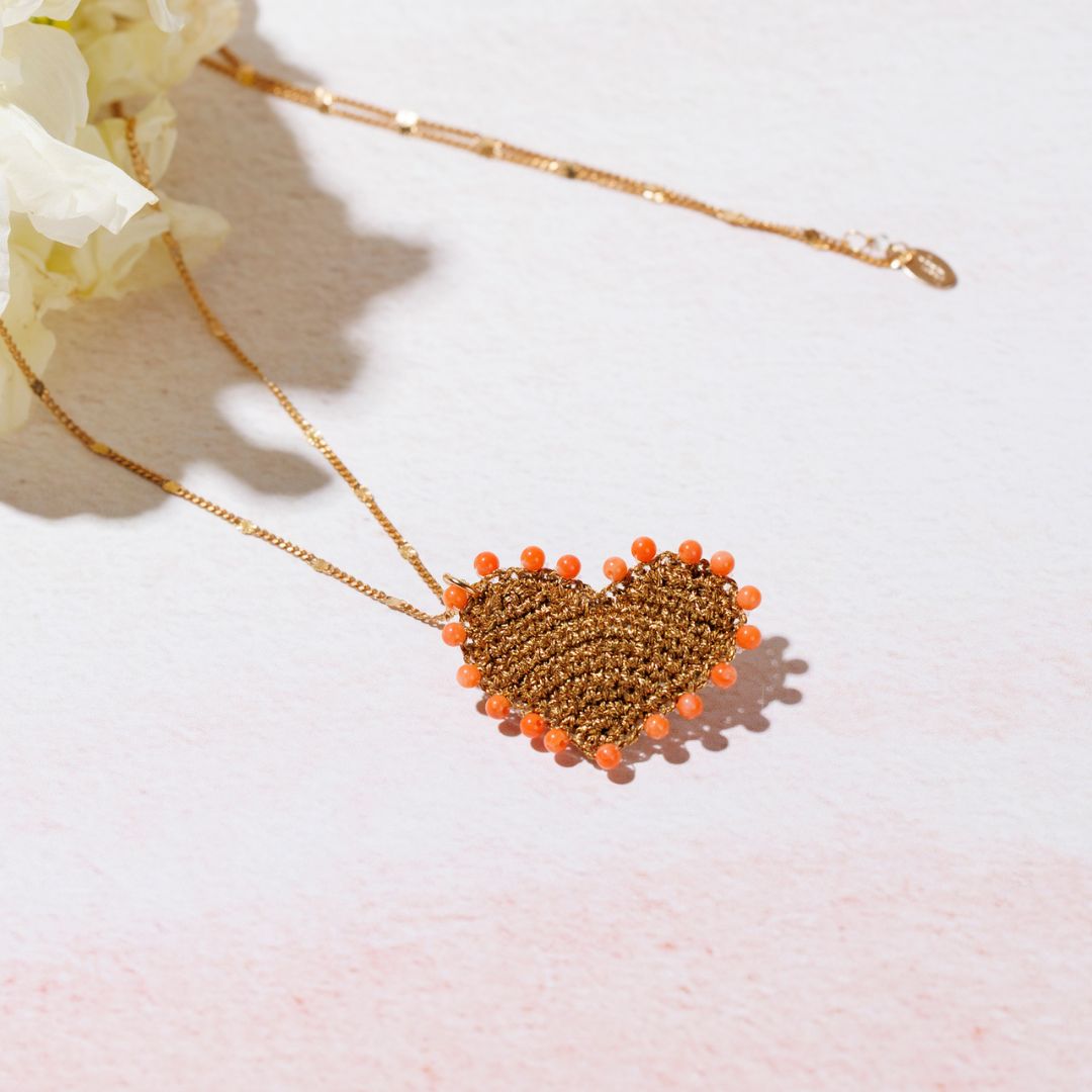 CUORE DI PIETRA CORALLO BAMBÙ