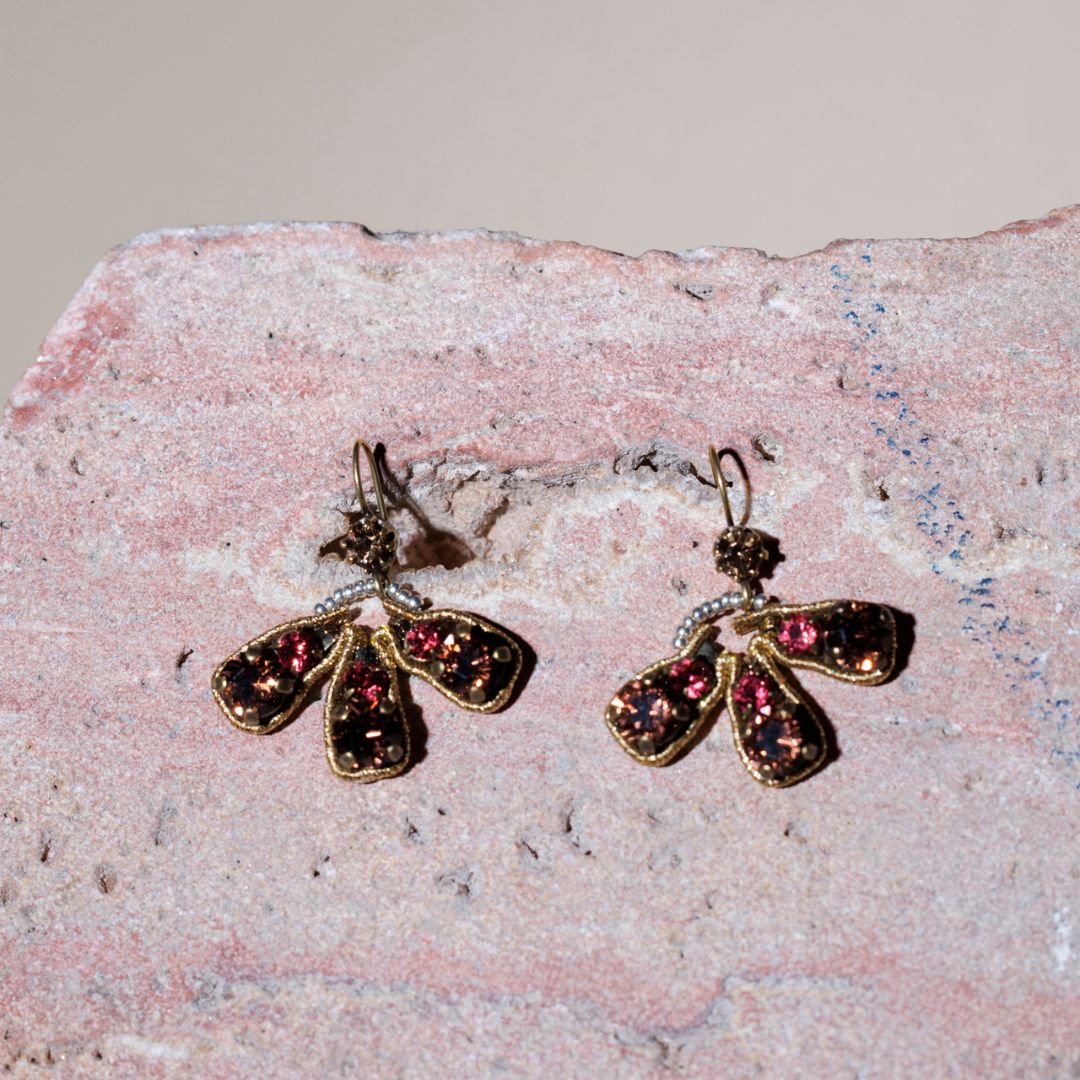 LUZ Amber Earrings