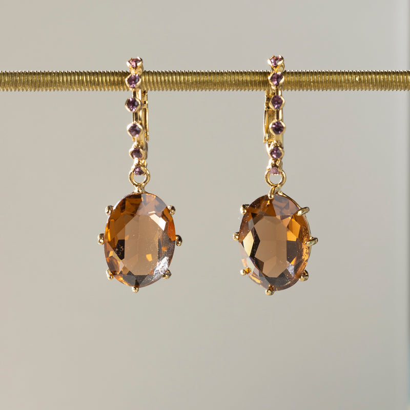 ANITA amber earrings NEW