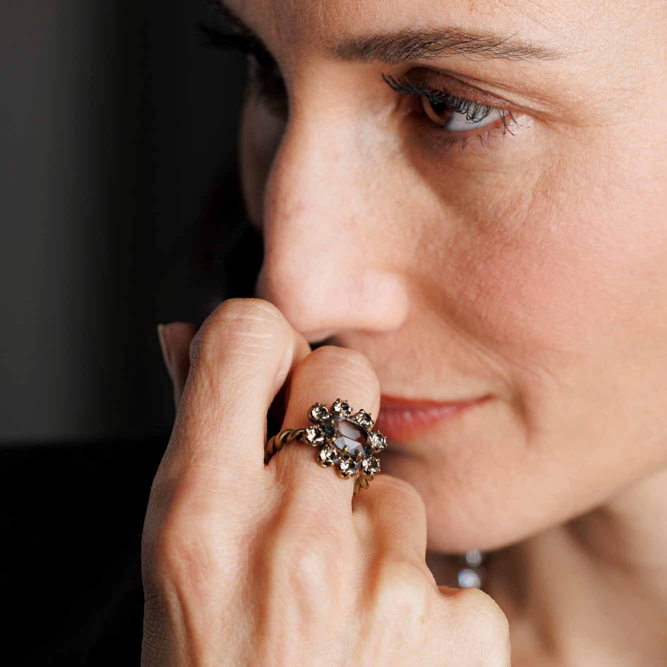 CHIFFON anello ARDESIA