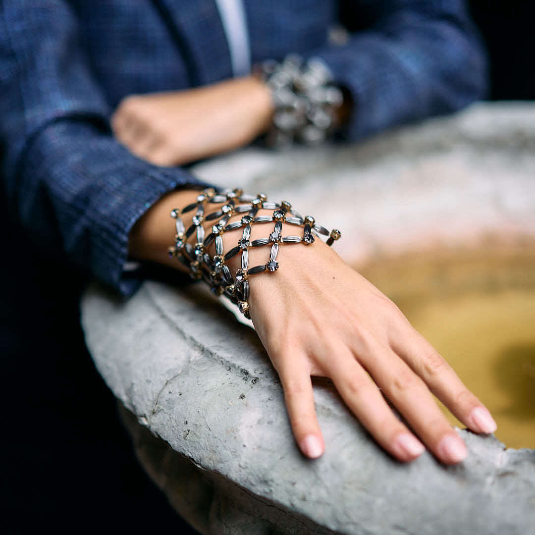 GIORNO bracciale RUTENIO