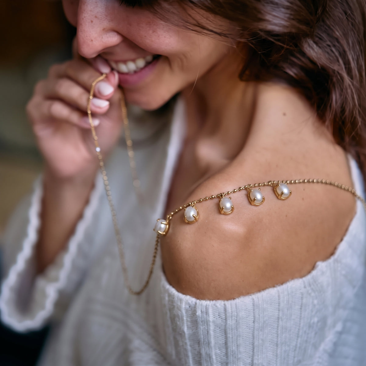 ALICE pearl necklace