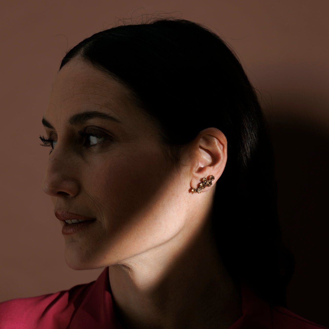 SETA orecchini AMBRA