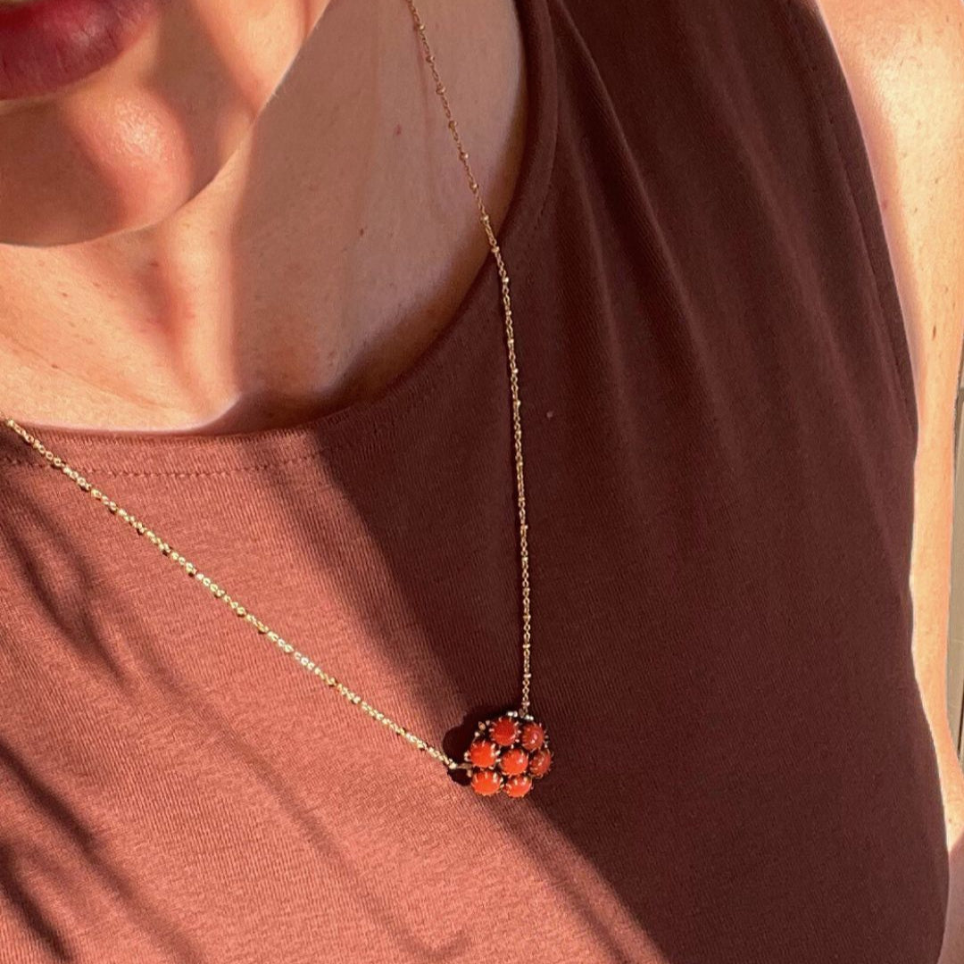 PIZZO collana corallo