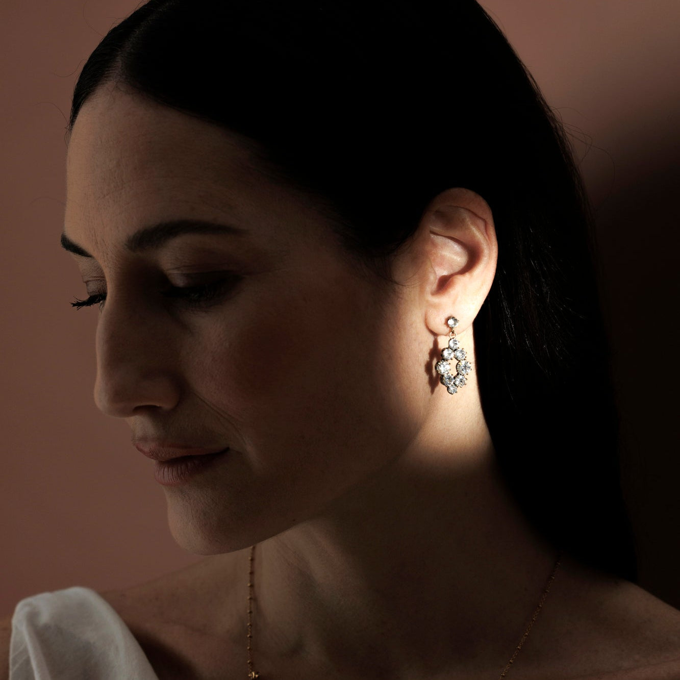 TAFFETA' crystal earrings