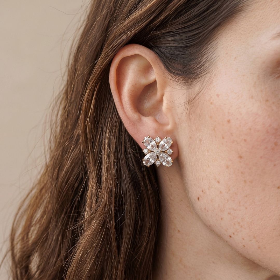 AGAPANTO crystal earrings