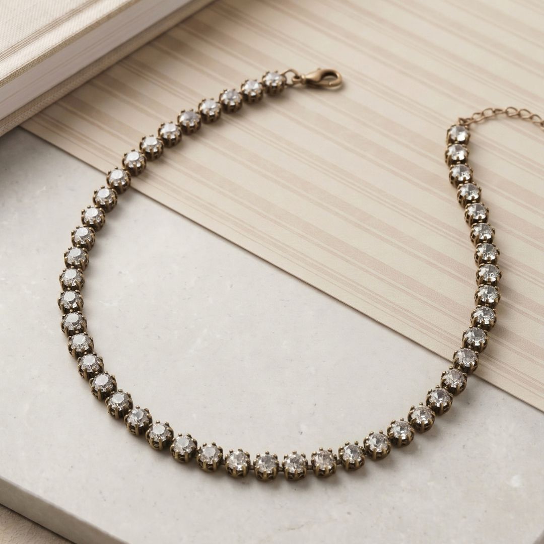 OLEANDRO collar CRISTAL