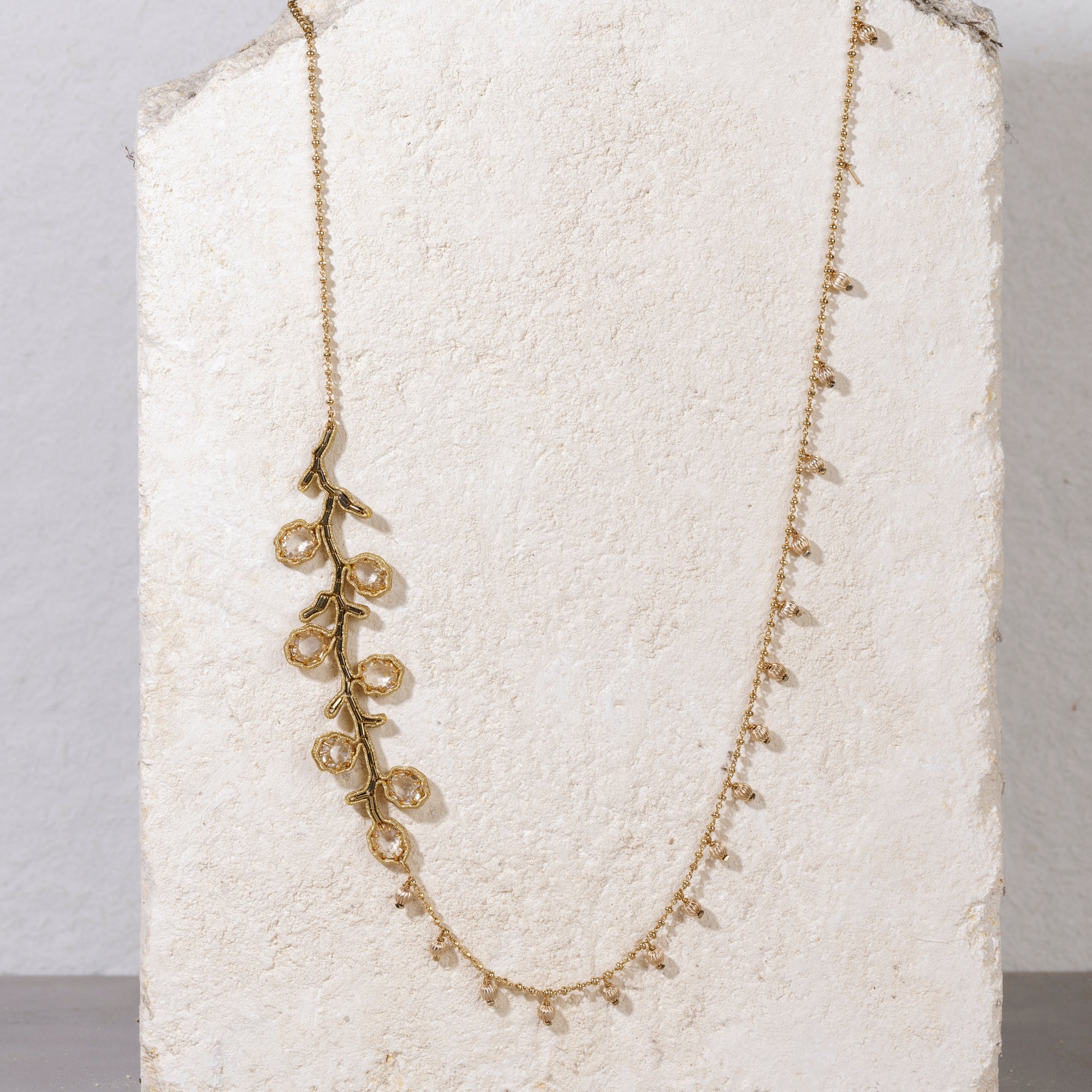 IPOMEA gold necklace