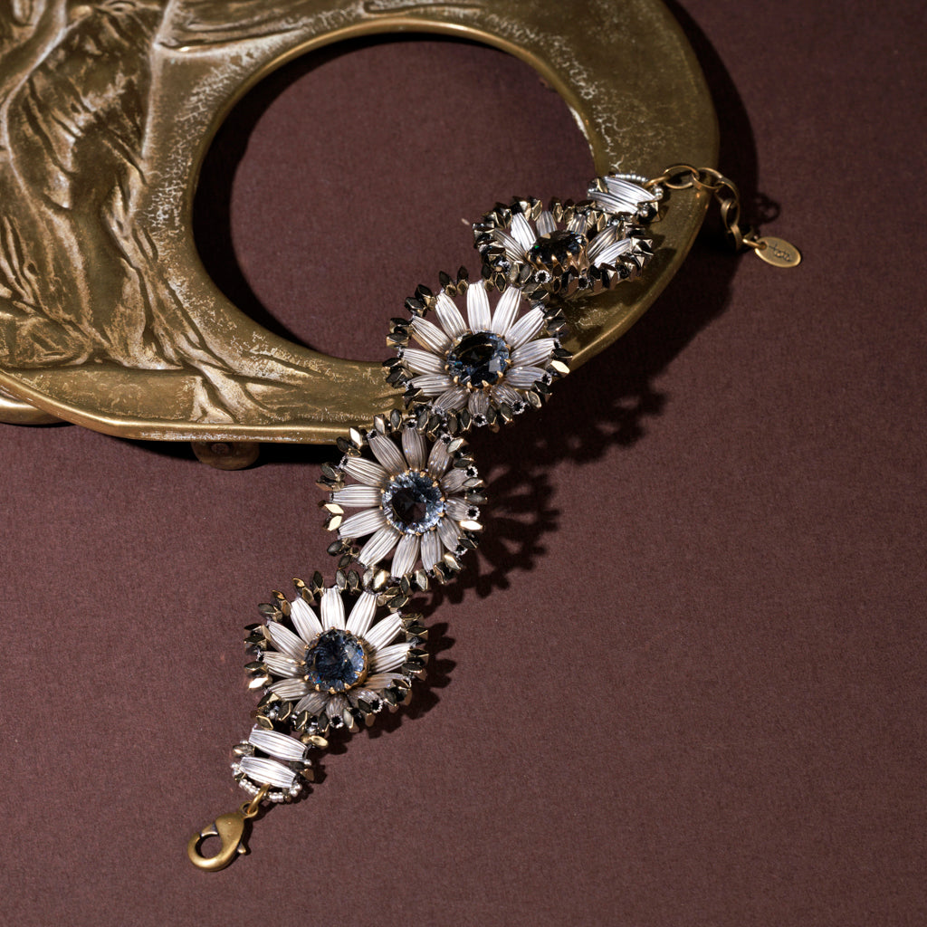 MARGHERITE bracciale argento