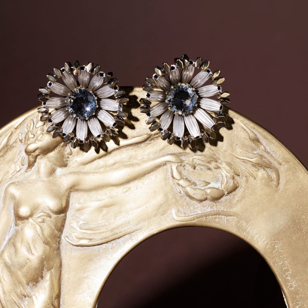 MARGHERITE orecchini argento