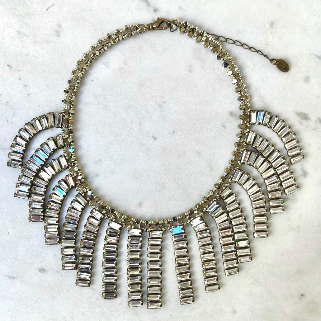 Medusa crystal necklace