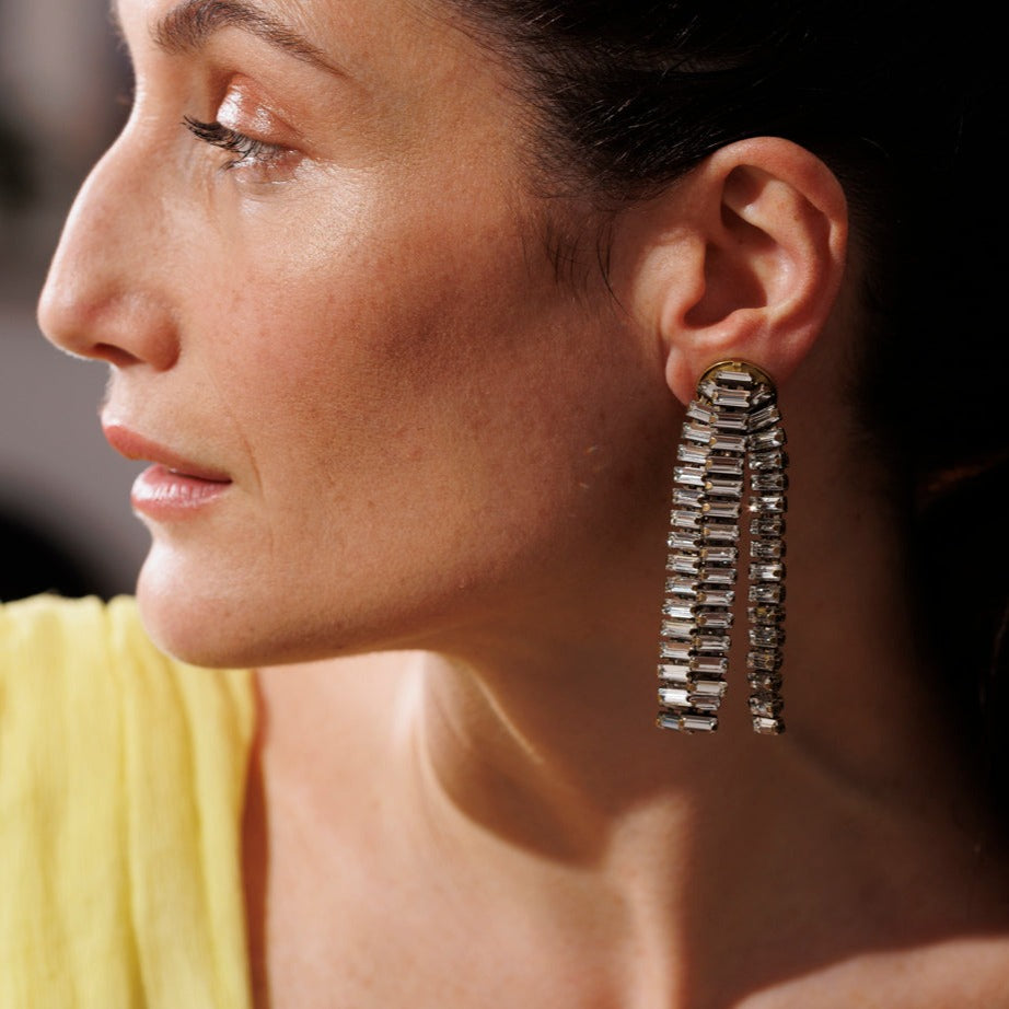 MEDUSA orecchini cristallo