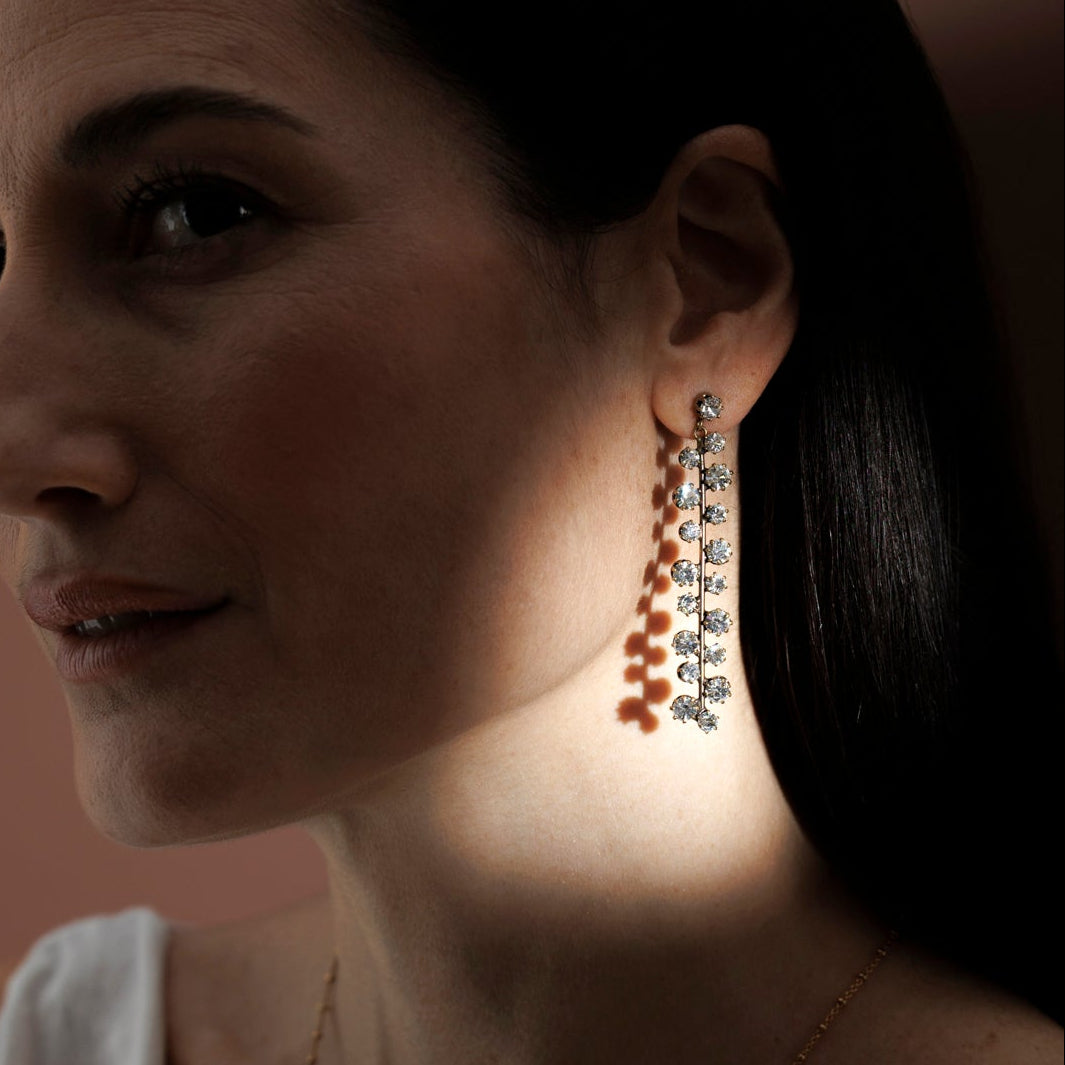 PERCALLE crystal earrings