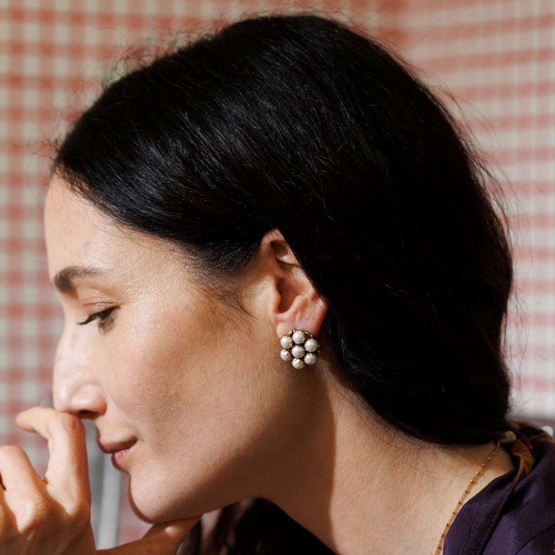 PIZZO pearl earrings