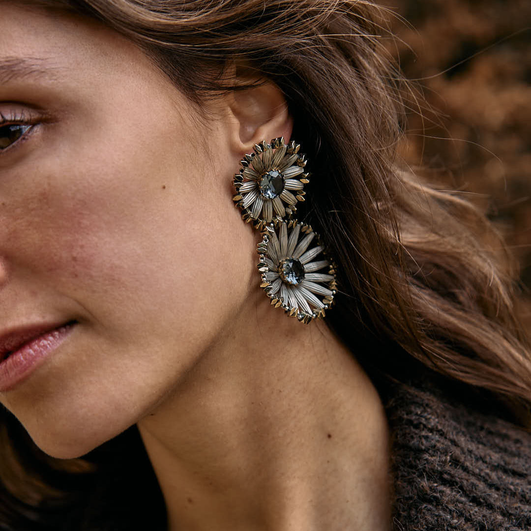 TRAMONTO orecchini argento