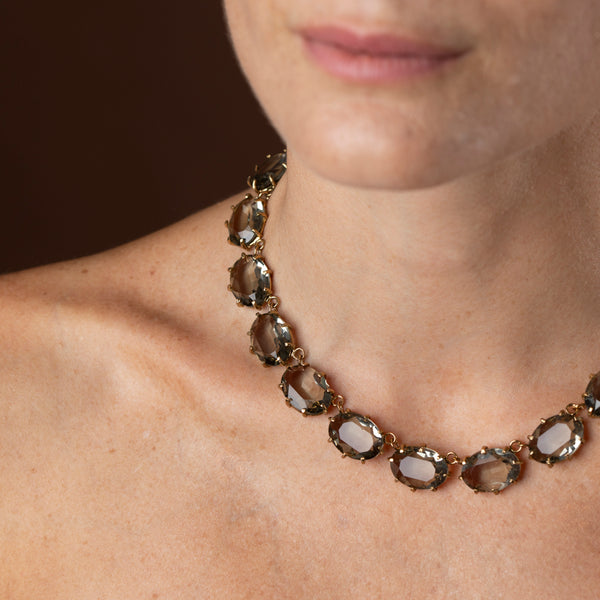 ANITA gray necklace