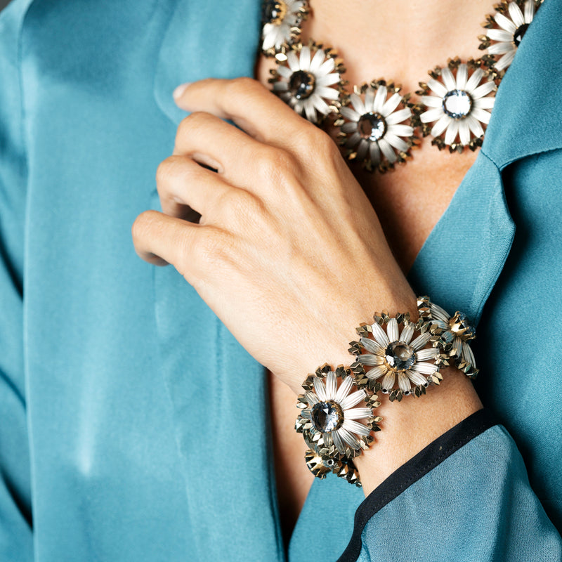 DAISIES silver bracelet