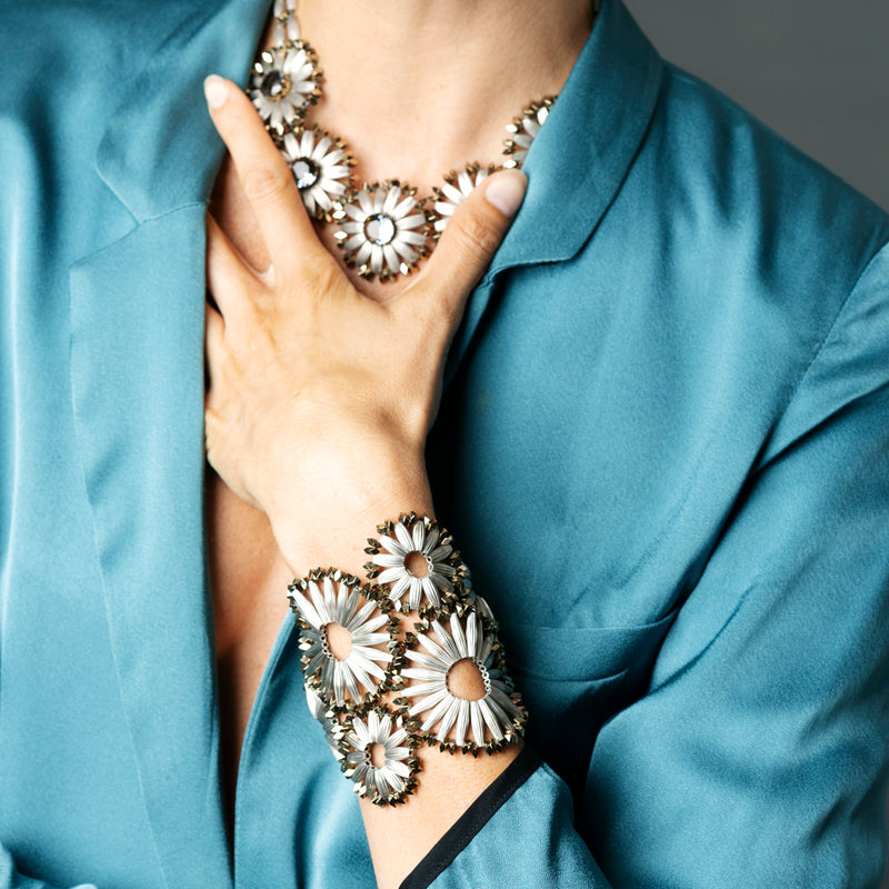 SUNFLOWER silver bracelet
